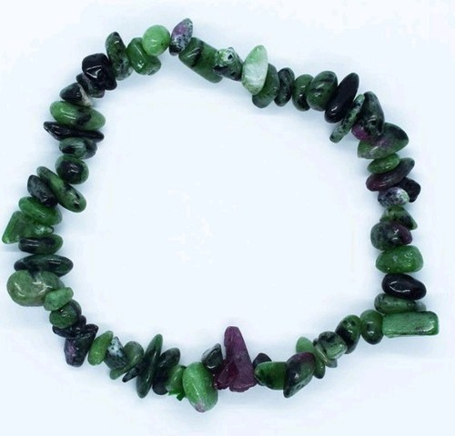 Ruby zoisite natural chip - ruby,