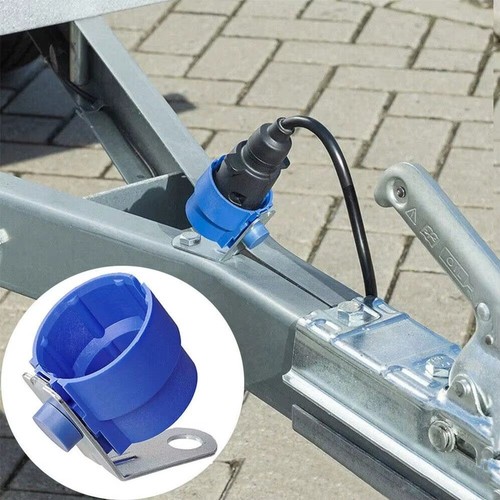 Trailer connector holder for - trailer,