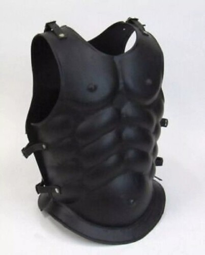 Leather cuirass roman muscles - cuirass,