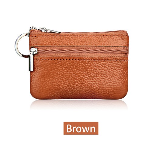 Women key ring - key, leather