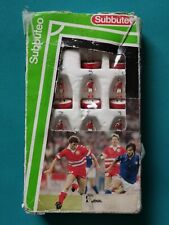 SUBBUTEO FOOTBALL TEAM - ARSENAL 683. OUTFIELD PLAYERS IN BOX. SPARES. FREE P&P.