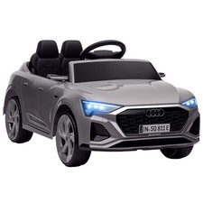 AIYAPLAY Audi Q8 e-tron Sportback Licensed Kids Electric Car w/ Remote - Grey