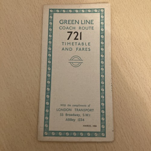 Green line t coach - line., t.