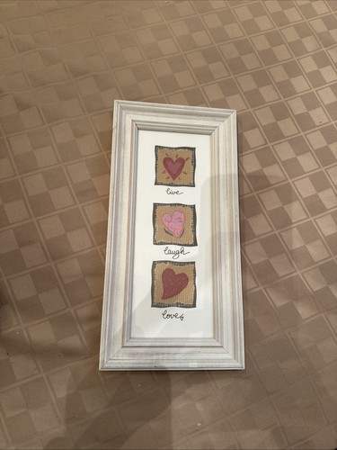 Live laugh love framed - love,
