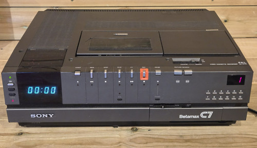 Vintage sony betamax c7e - vintage,