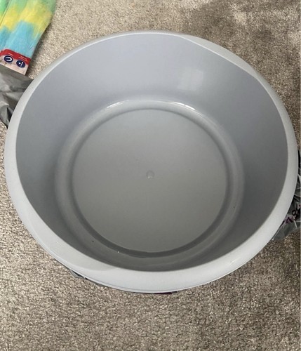 Grey round washing - x,