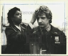 1984 Press Photo Injured