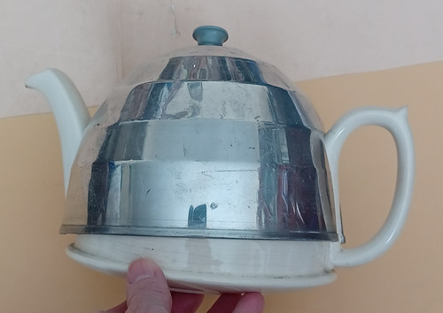 Vintage ceramic teapot - vintage,