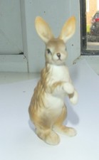 " HARE  STANDING " MINIATURE FIGURINE  3" HIGH GENUINE BONE CHINA  QUALITY LOOK