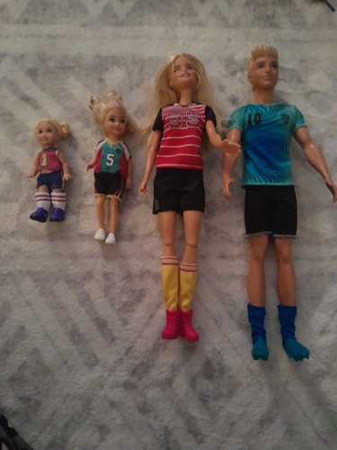 Barbie bundle footballer - barbie,