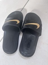 Nike sliders Childrens Boys black Slides