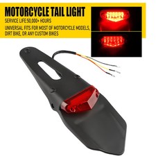 LED Brake Tail Light Red Rear
