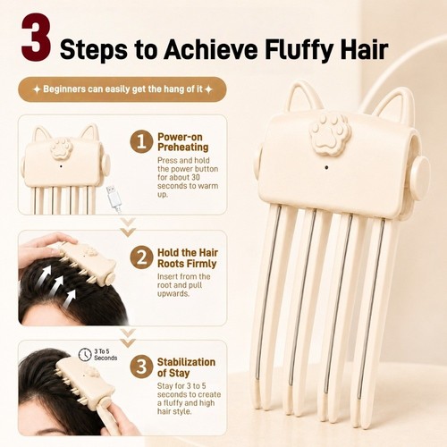 Electric heating hair - electric,