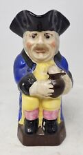 Vintage 1940's Toby Mug By Paramount Potteries England 7in Tall