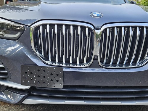Front bumper tow - bumper, license