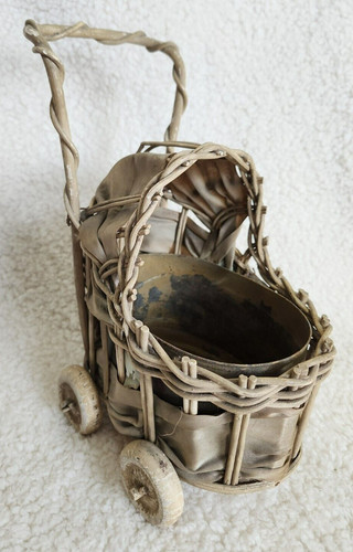 Vintage neidco wicker baby - vintage,
