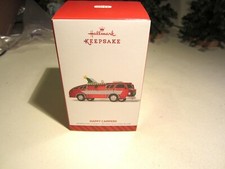 HALLMARK KEEPSAKE 2014 HAPPY CAMPERS ORNAMENT  RV MOTOR HOME NMIB