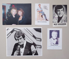 British TV Actors Celebrities Promo Photos x 5 Some Signed