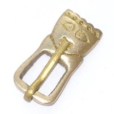 Brass Kings Buckle. Belts & Strap Medieval Viking Accessory Costume Re-enactment