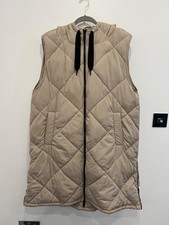 ZARA Quilted Longline Gilet