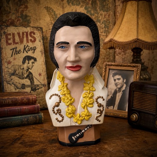 Vintage elvis presley chalk - presley,