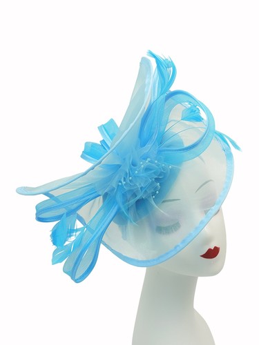 Arc shaped fascinator with - arc,