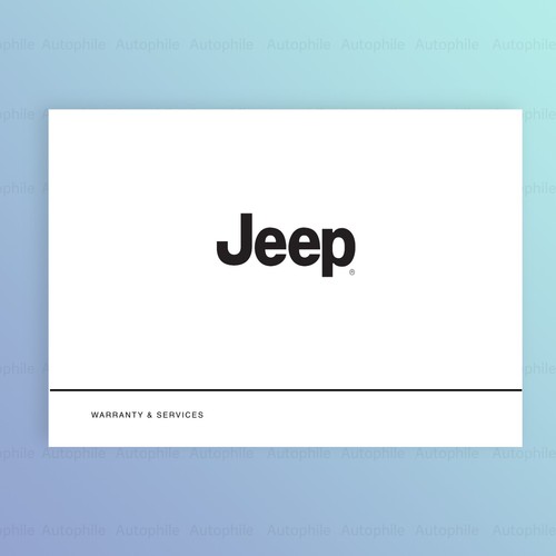 Jeep service history - jeep, blank