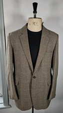 Thornproof Twist Tweed Jacket Men's L/XL Wool Blend Vintage FOSTER UK 42/44