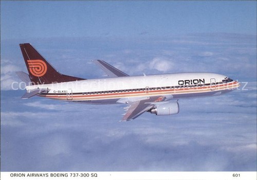 Aircraft civil orion - orion, airways