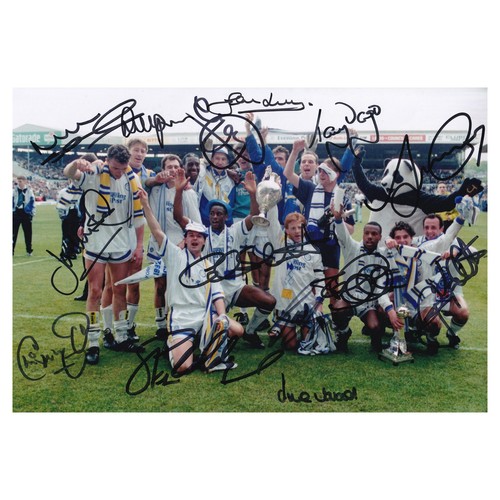 Leeds united squad signed - united, 1992