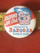 Vintage Bazooka Joe Club Badge.Bubblegum Boy.Original Excellent Condition.RARE .