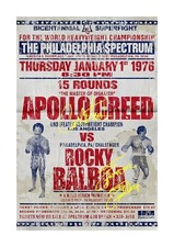 Balboa vs Apollo Creed bout