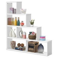 6 Cubes Ladder Shelf Corner