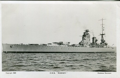 Hms rodney wwii royal - hms, (1925)