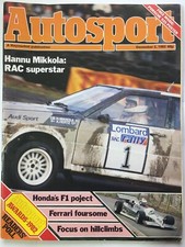 AUTOSPORT 1982 Dec 2  RAC