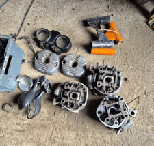 Honda GL500 Cx500 Assorted Parts , Heads, Valve Covers