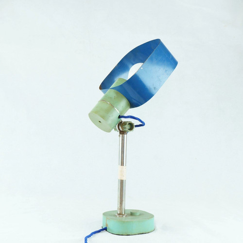 1980s retro desk lamp blue - lamp,