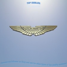 ASTON MARTIN emblem badge
