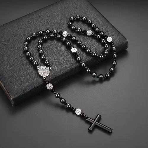 Premium rosary necklace - premium,
