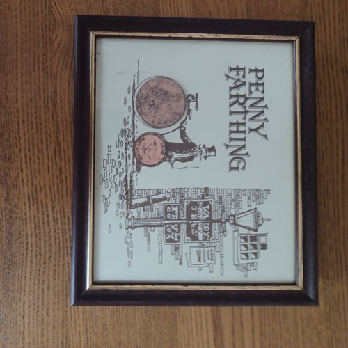Penny farthing bicycle two - penny,