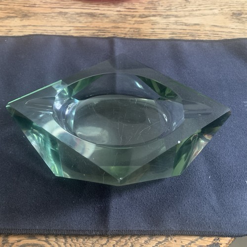 Vintage art glass - , ashtray