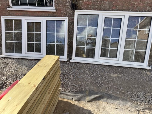 Double glazed window - double,