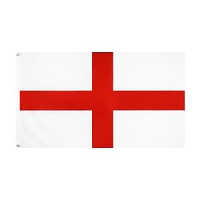 England Flag 3FT X 5FT 90*150cm St George Cross Flags English Eyelets