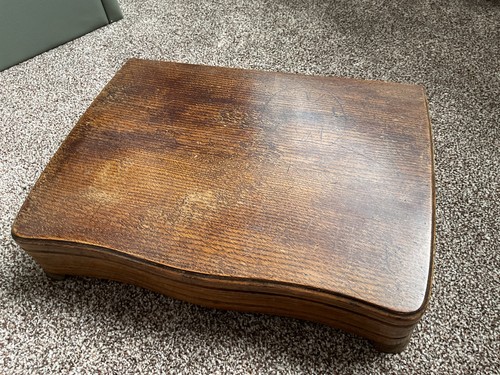 Vintage wooden cutlery box