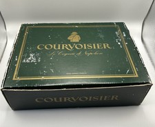 Vintage Courvoisier Set of 4 Le Cognac De Napoleon France Stem Glasses in Box
