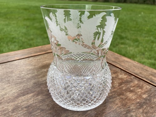 Edinburgh crystal thistle - crystal,