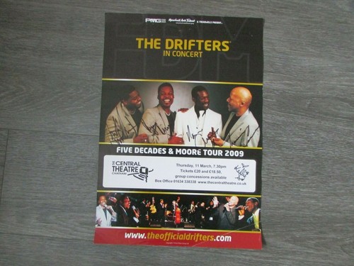 The drifters concert hand - in,
