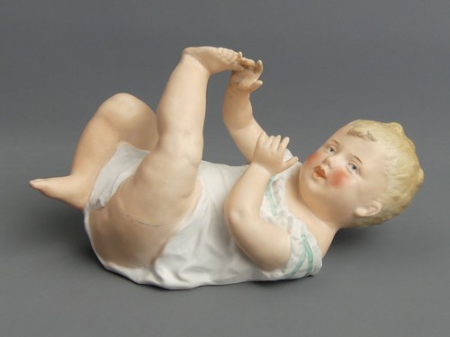 Antique bisque porcelain - bisque,