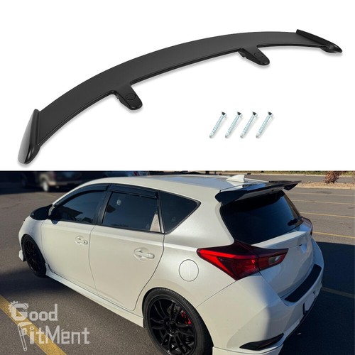 Matte black rear roof top - rear,