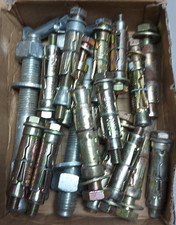 Anchor Bolts Bundle 22 Pcs Mix Size Heavy Duty Masonry Fixing Bolts